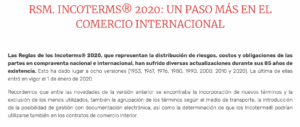 contratos internacionales incoterms valencia